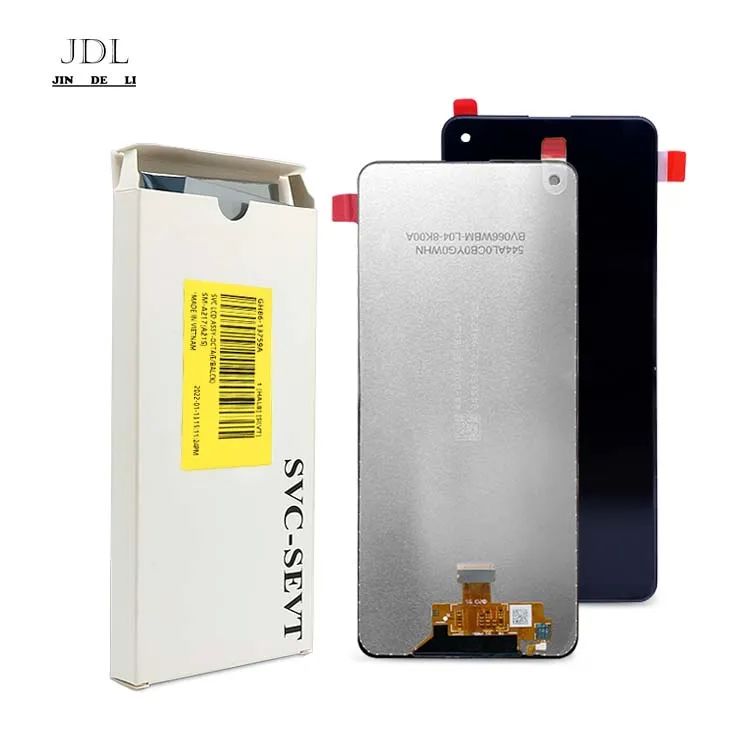 100% عمل اختبار صارم A21S شاشة LCD نوع شاشة TFT MOQ 5pcs
