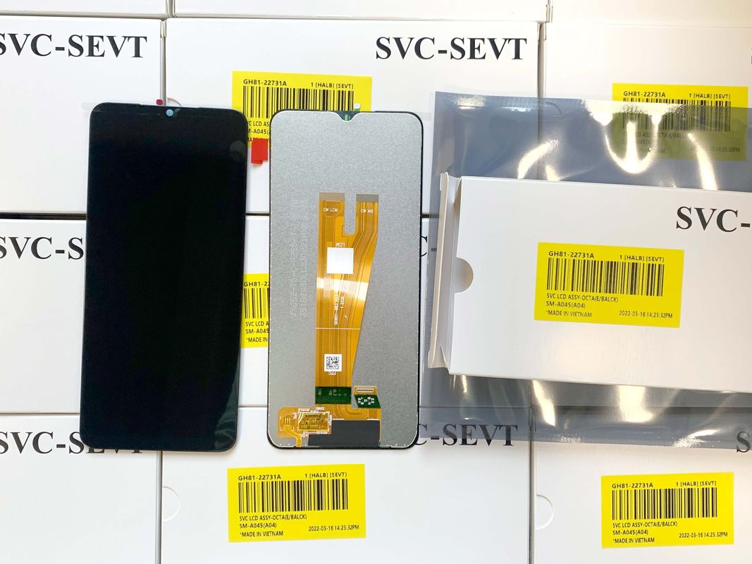 هاتف محمول LCDS Pantalla لـ  A04 حزمة خدمة جديدة أصلية LCD  A045 شاشة لمس عالية الجودة