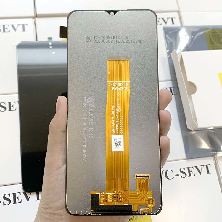 بيع بالجملة شاشة هاتف عالية الجودة لـ  A04S 100% حزمة خدمة أصلية LCD  A047 شاشة عرض محمولة Pantalla