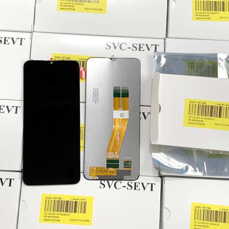 بيع بالجملة شاشة LCD عالية الجودة لـ  A02S 100% حزمة خدمة جديدة أصلية شاشة LCDS  A025