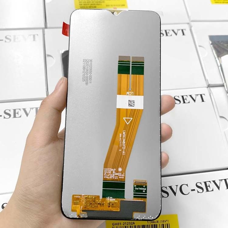 شاشة LCD الهاتفية الأصلية بنسبة 100% لمجموعة خدمة  A03S LCDS  A037 شاشة الهاتف عالية الجودة Pantalla