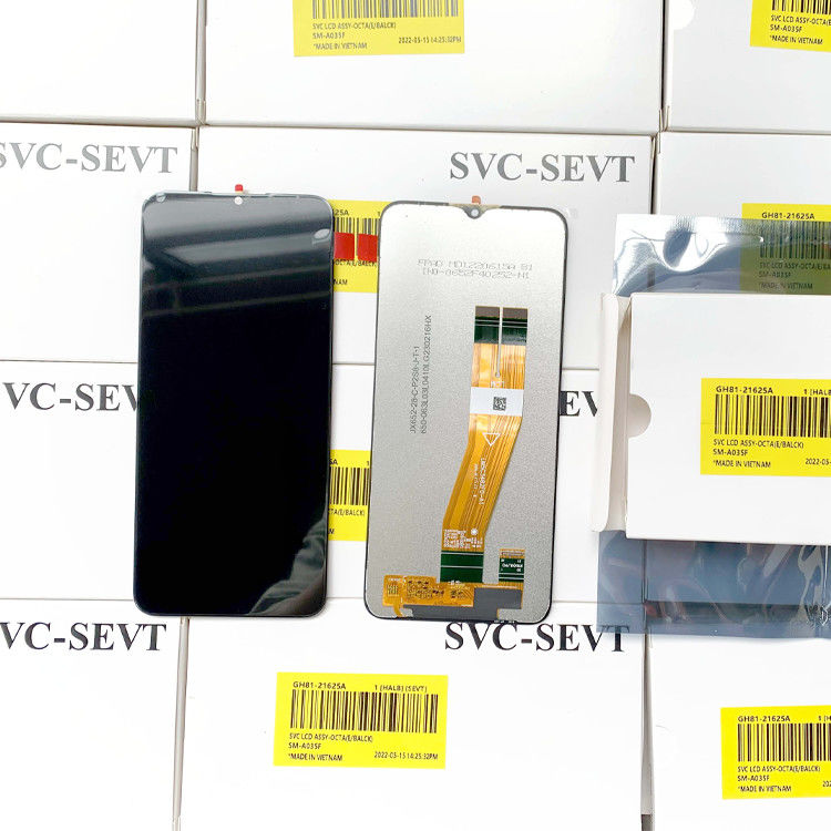 بيع بالجملة شاشة LCD الهاتف استبدال ل  A03 100% الشاشة المحمولة الأصلية اختبار A035 Pantalla عالية الجودة