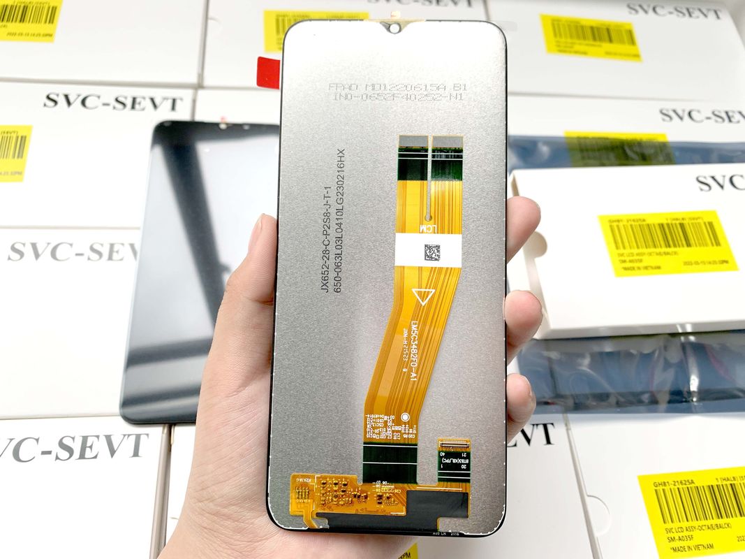 بيع بالجملة شاشة LCD الهاتف استبدال ل  A03 100% الشاشة المحمولة الأصلية اختبار A035 Pantalla عالية الجودة