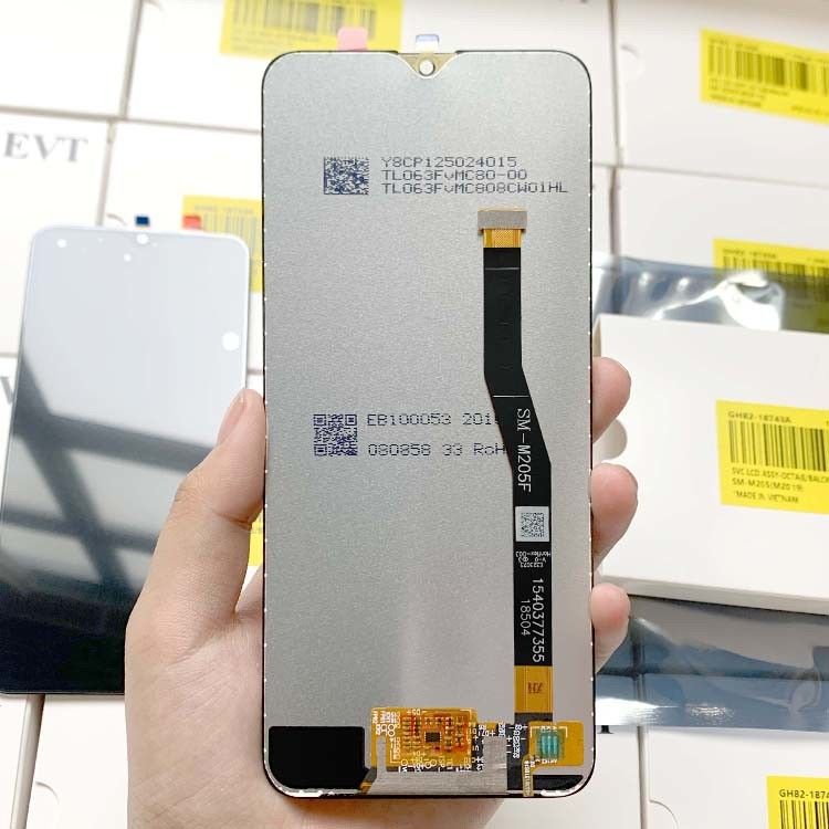 بيع بالجملة M20 LCD Pantalla لجهاز SAMAUNG M20 الهاتف المحمول الشاشة اللمسية  M205 100% أصل الحزمة الجديدة LCDS