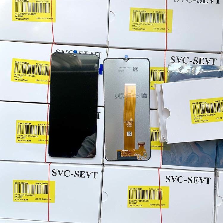 A02 شاشة LCD لـ  A022 حزمة خدمة الهواتف المحمولة LCD  A02 Wholesale Original Touch Digitizer Pantalla