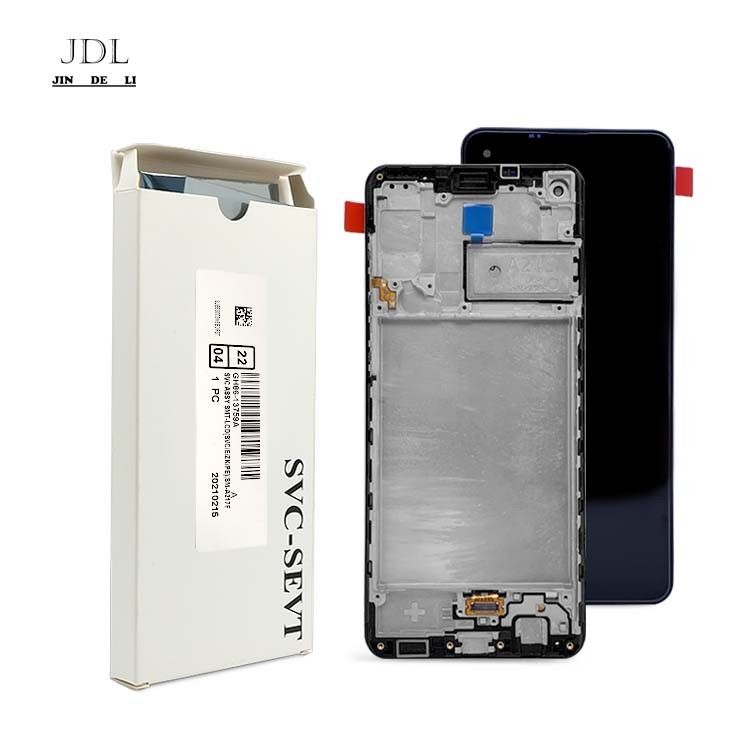 شاشة LCD A21S مع الإطار لـ  A21S حزمة خدمة جديدة أصلية شاشة LCDS  A217 شاشة شاشة الهاتف المحمول Pantalla