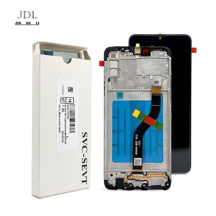 A20S LCD lcd + Frame لـ  A20S حزمة الخدمة الأصلية LCDS Display  A207 شاشة الهاتف المحمول Pantalla
