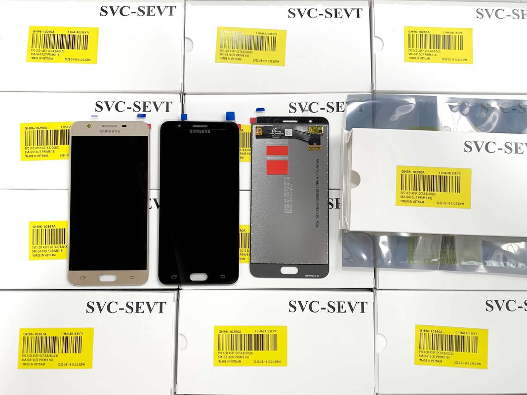 شاشة LCD J7 Prime لجهاز سامسونج j7 prime حزمة الخدمة الأصلية شاشة LCDS شاشة  G610 شاشة الهاتف المحمول
