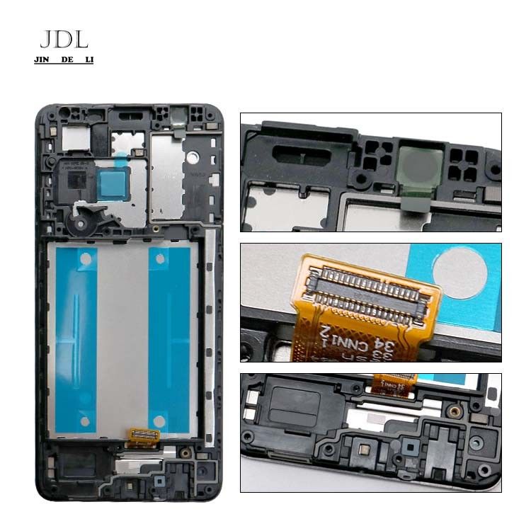 A013 شاشة LCD مع إطار لـ  A013 حزمة خدمة أصلية LCDS  A01 Core شاشة الهاتف المحمول Pantalla