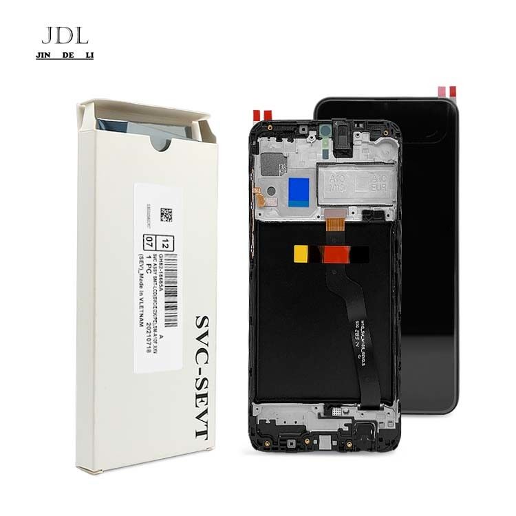 M10 LCD مع الإطار لجهاز سامسونج M10 الهاتف المحمول شاشة لمس غالاكسي M105 حزمة الخدمة الأصلية LCDS Pantalla
