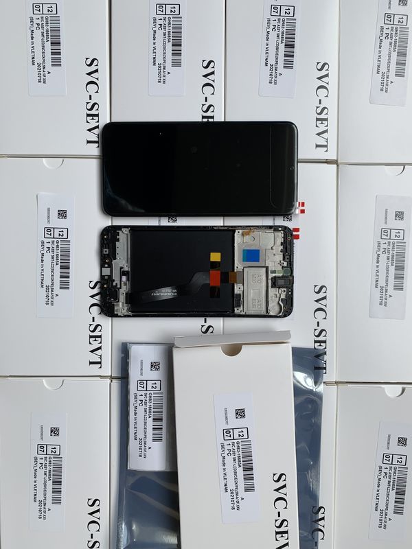 M10 LCD مع الإطار لجهاز سامسونج M10 الهاتف المحمول شاشة لمس غالاكسي M105 حزمة الخدمة الأصلية LCDS Pantalla