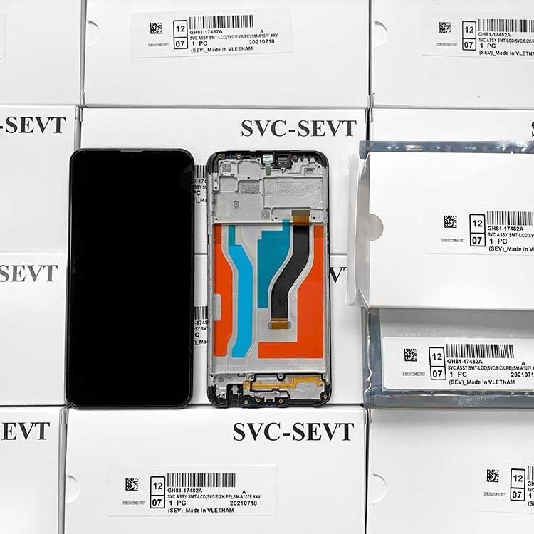 بيع بالجملة أصل A107 شاشة LCD مع إطار ل  a10s Pantalla  A107 حزمة خدمة شاشة LCDS