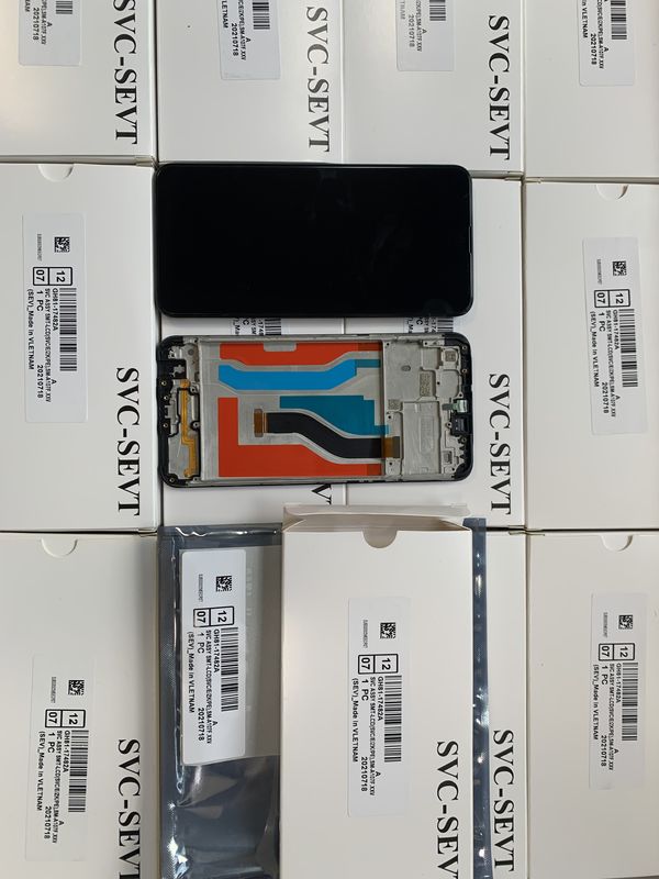 بيع بالجملة أصل A107 شاشة LCD مع إطار ل  a10s Pantalla  A107 حزمة خدمة شاشة LCDS