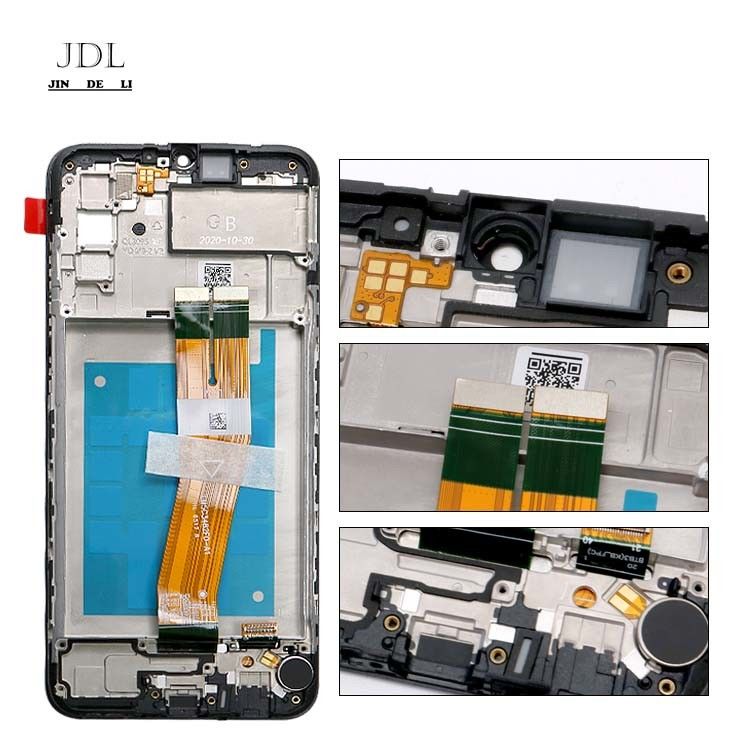 بيع بالجملة A02S LCD lcd مع الإطار لـ  A02S مصنع شاشة لمس شاشة عرض  A025 حزمة خدمة LCDS بنطال