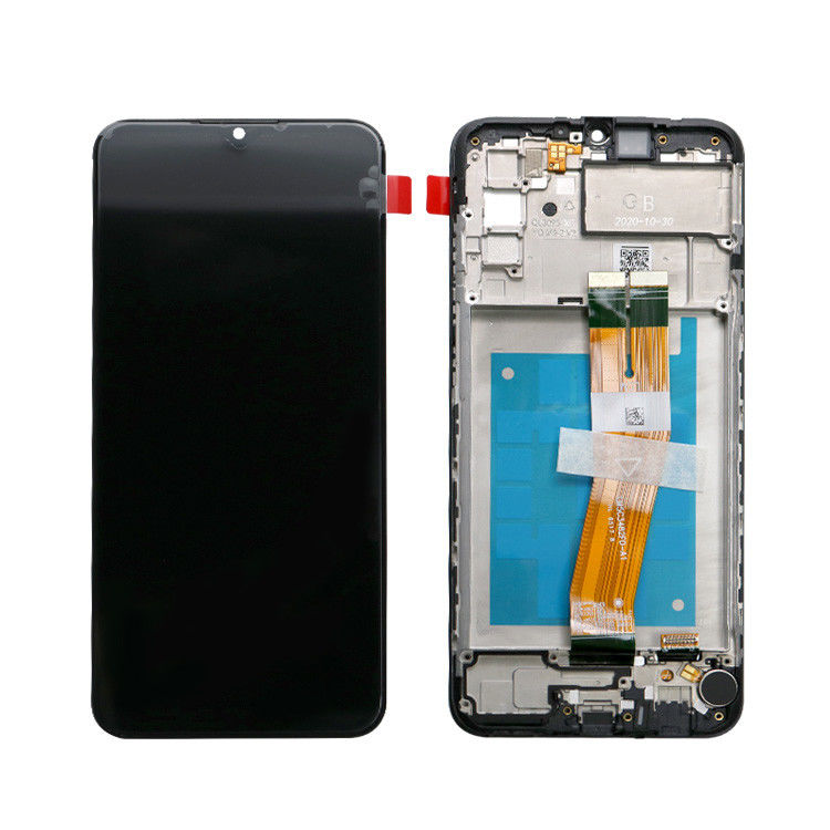 بيع بالجملة A02S LCD lcd مع الإطار لـ  A02S مصنع شاشة لمس شاشة عرض  A025 حزمة خدمة LCDS بنطال