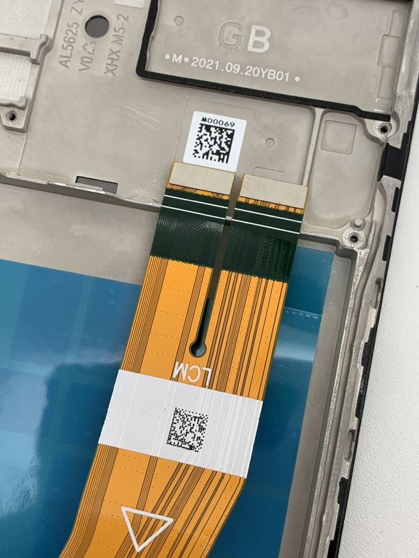 حزمة خدمة A03S الأصلية LCD مع الإطار لجهاز  a03s شاشة شاشة الهاتف المحمول  A037 Pantalla عالية الجودة