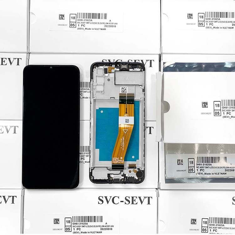 A03 LCD lcd With Frame For  a03 Wholesale شاشة الهاتف المحمول A035 حزمة الخدمة الأصلية شاشة LCDS Display Pantalla