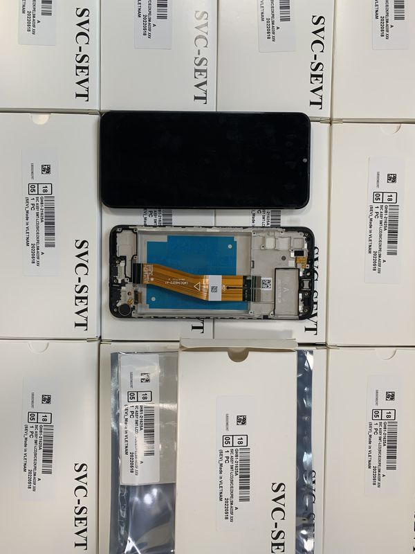A03 LCD lcd With Frame For  a03 Wholesale شاشة الهاتف المحمول A035 حزمة الخدمة الأصلية شاشة LCDS Display Pantalla