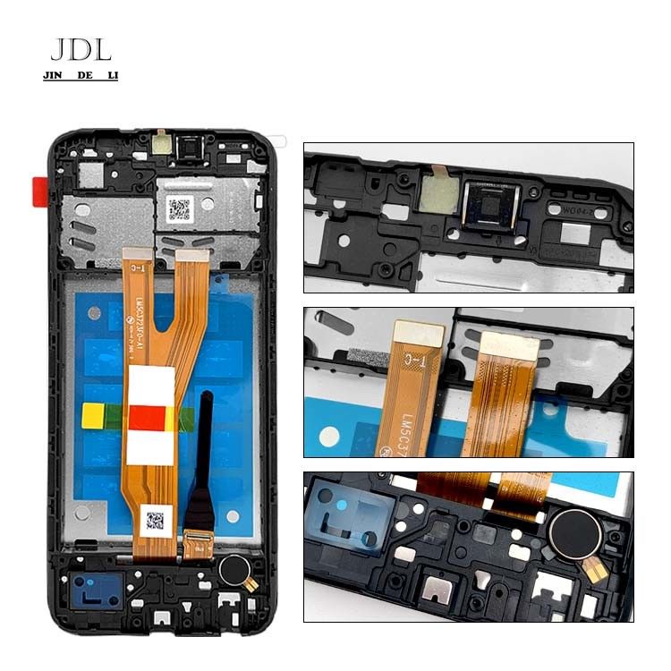 A03 أساسي شاشة LCD مع الإطار لسامسونج a03 أساسي حزمة الخدمة الأصلية LCDS غالاكسي A032 الهاتف المحمول Pantalla