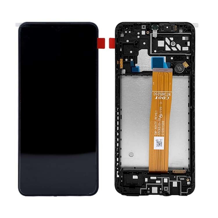 A04S LCD Lcd With Frame For  a04s حزمة خدمة أصلية LCDS  A047 شاشة شاشة الهاتف المحمول Pantalla