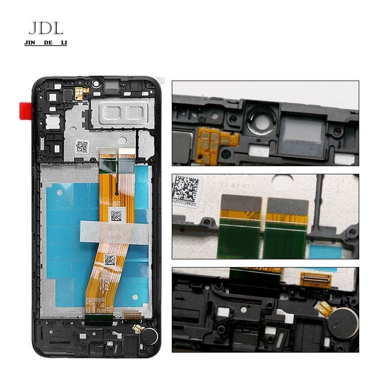 A04E LCD With Frame For  a04e حزمة خدمة جديدة أصلية شاشة LCDS  A04E شاشة الهاتف المحمول