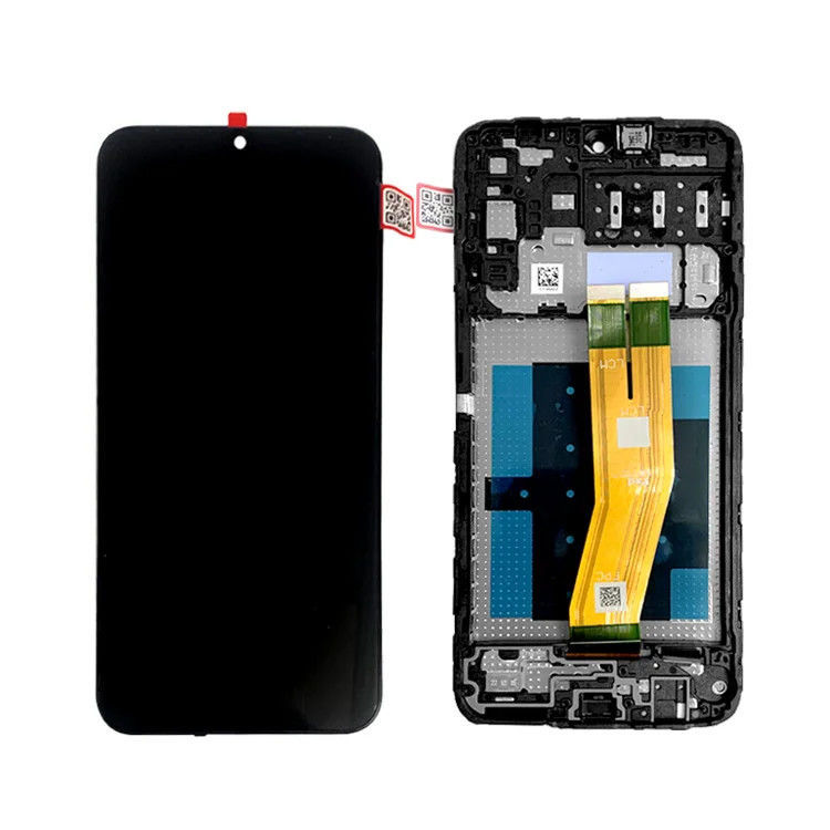 A14 4G LCD مع الإطار لجهاز سامسونج A145P الهاتف المحمول اللمس Pantalla  A145R Service Pack شاشة LCDS