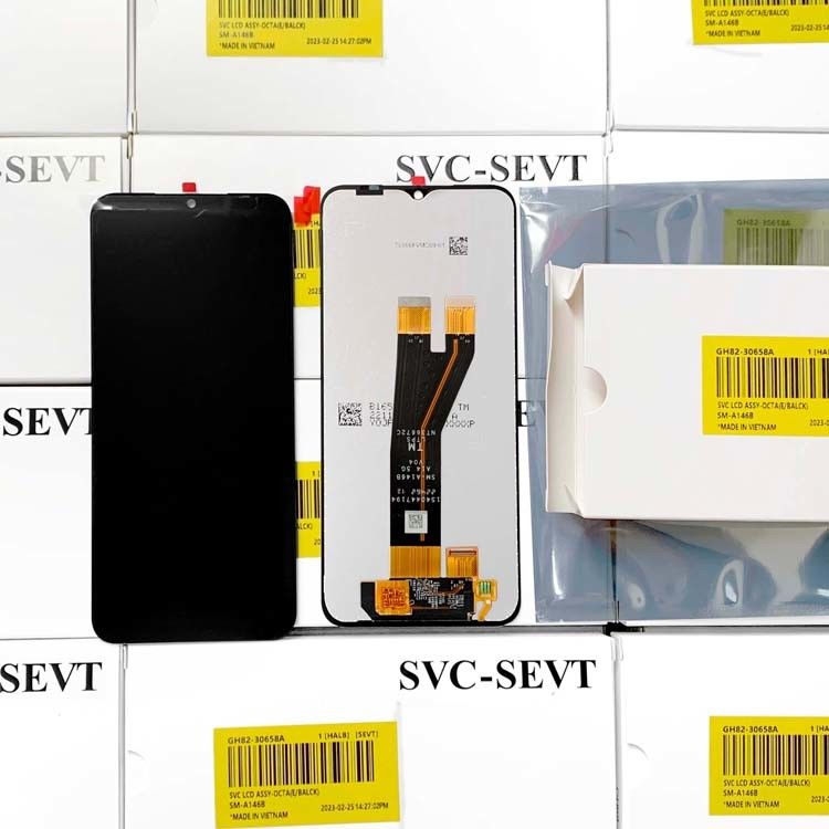 بيع بالجملة A14 5G LCD LCD لجهاز سامسونج A14 الهاتف الأصلي شاشة لمس شاشة عرض Pantalla  A146P حزمة خدمة LCDS