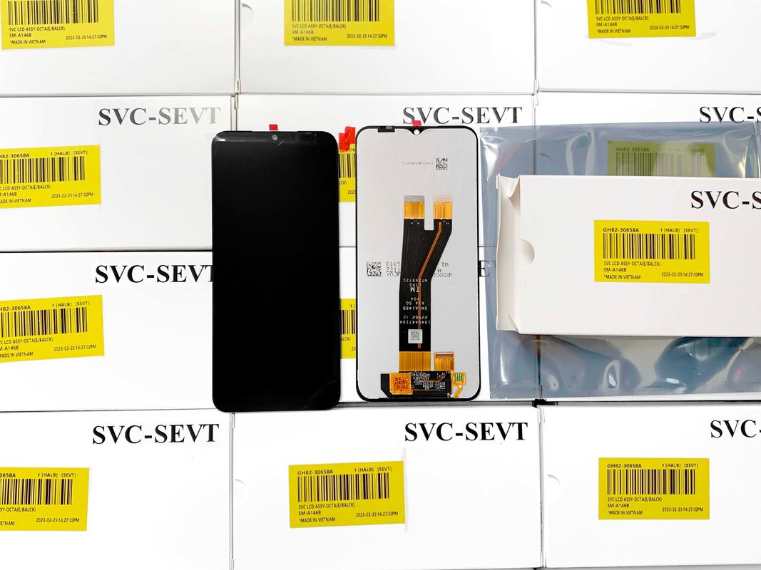 بيع بالجملة A14 5G LCD LCD لجهاز سامسونج A14 الهاتف الأصلي شاشة لمس شاشة عرض Pantalla  A146P حزمة خدمة LCDS
