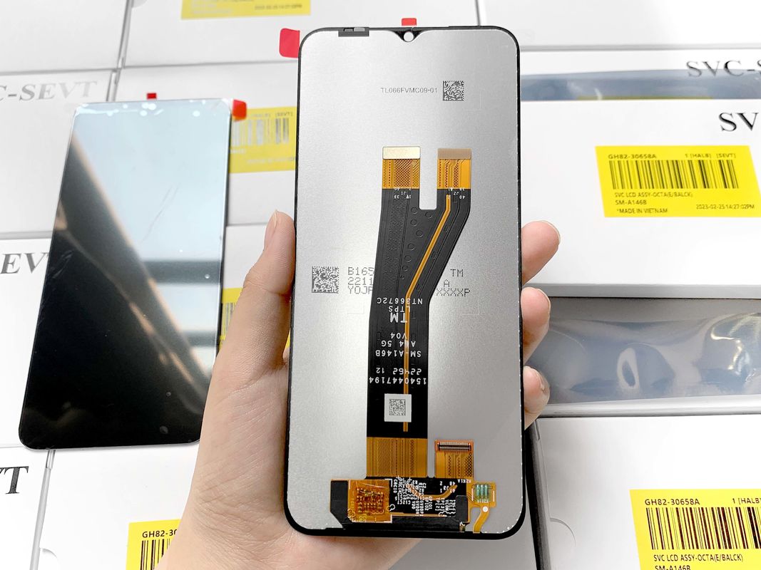 بيع بالجملة A14 5G LCD LCD لجهاز سامسونج A14 الهاتف الأصلي شاشة لمس شاشة عرض Pantalla  A146P حزمة خدمة LCDS