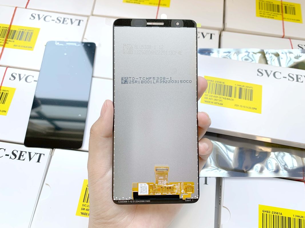 شاشة LCD للسامسونج 6.4 بوصة a103 مع الإطار أو بدون إطار حزمة خدمة LCD