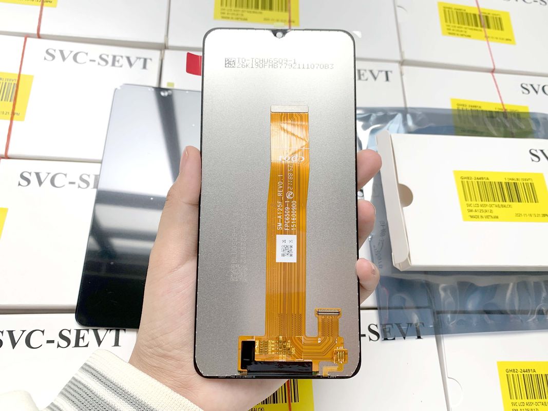 أسود A12 LCD استبدال للشاشة المحمولة الشحن بواسطة EMS FEDEX UPS DHL TNT