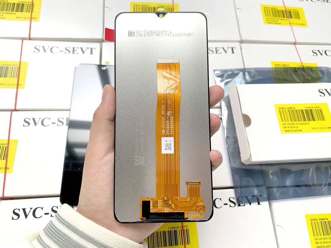 أسود A12 LCD استبدال للشاشة المحمولة الشحن بواسطة EMS FEDEX UPS DHL TNT