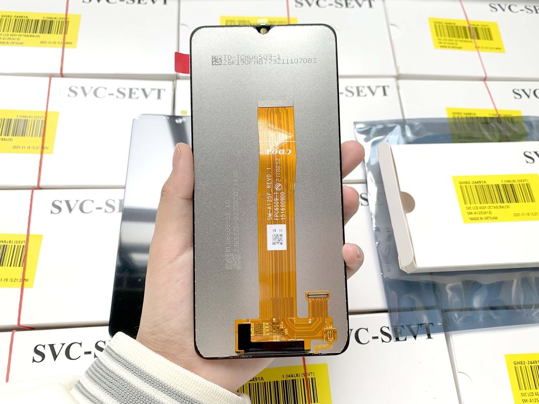 أسود A12 LCD استبدال للشاشة المحمولة الشحن بواسطة EMS FEDEX UPS DHL TNT