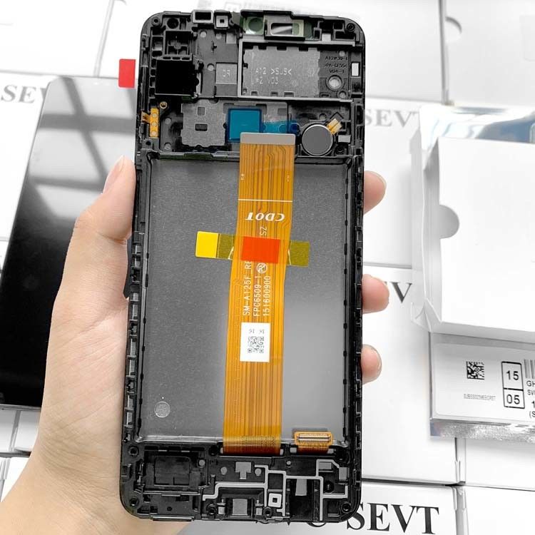 A12/A125 حزمة خدمة أصلية لجهاز LCD بدون إطار لجهاز   a04e