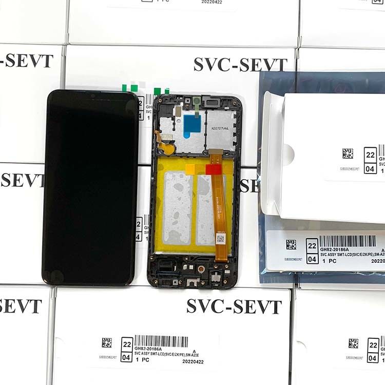 شاشة هاتف أصلية لـ  A10 A11 A12 A20 A21 A30 ADشاشة LCD لـ  LCD Service pack