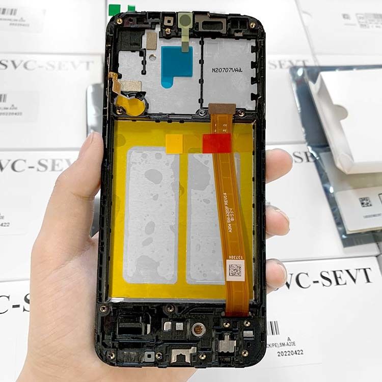 شاشة هاتف أصلية لـ  A10 A11 A12 A20 A21 A30 ADشاشة LCD لـ  LCD Service pack