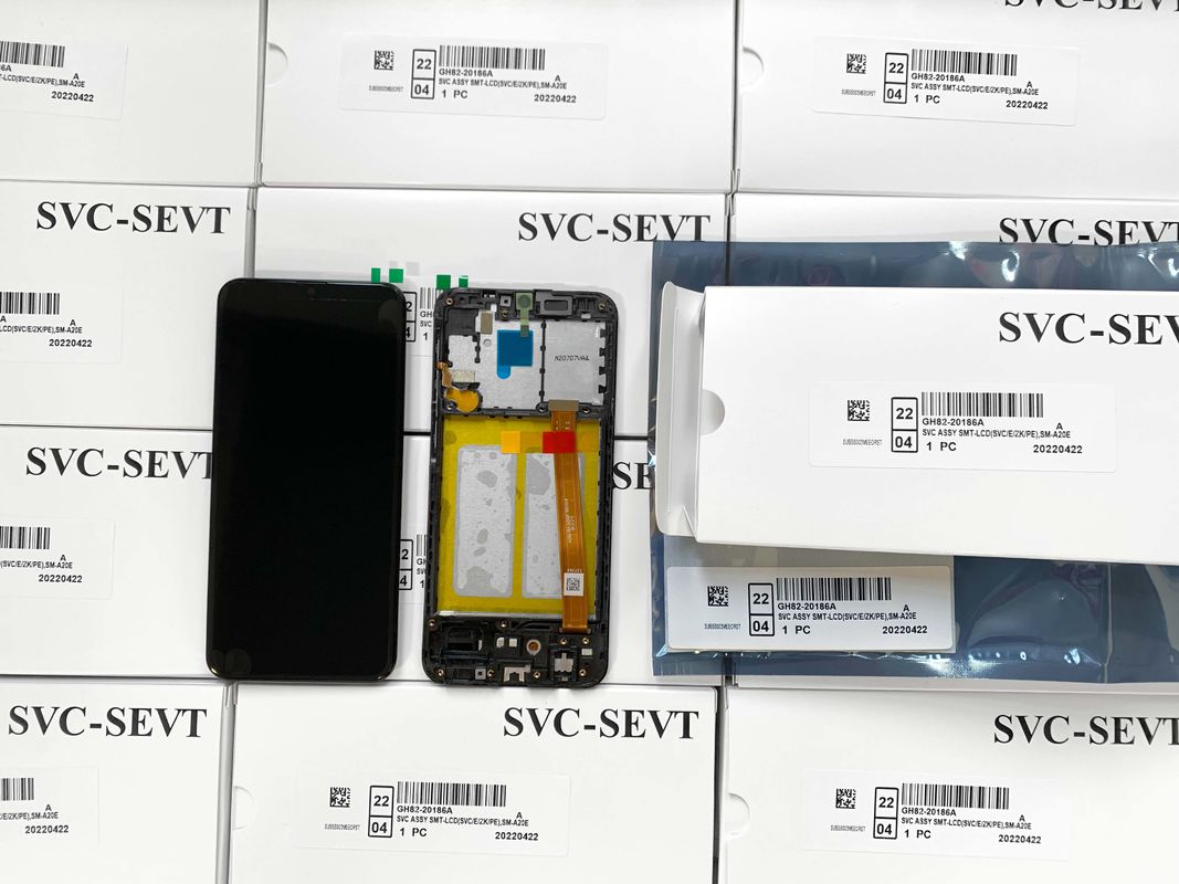 شاشة هاتف أصلية لـ  A10 A11 A12 A20 A21 A30 ADشاشة LCD لـ  LCD Service pack