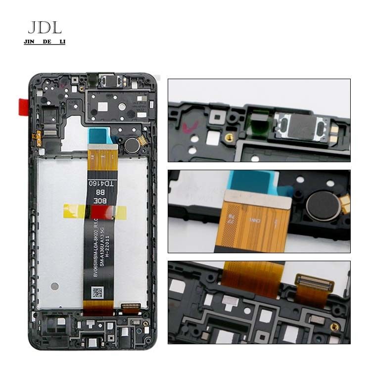 JDL LCD A10 شاشة عالية الجودة للهاتف شاشة LCD مخصصة طابعة الشعار