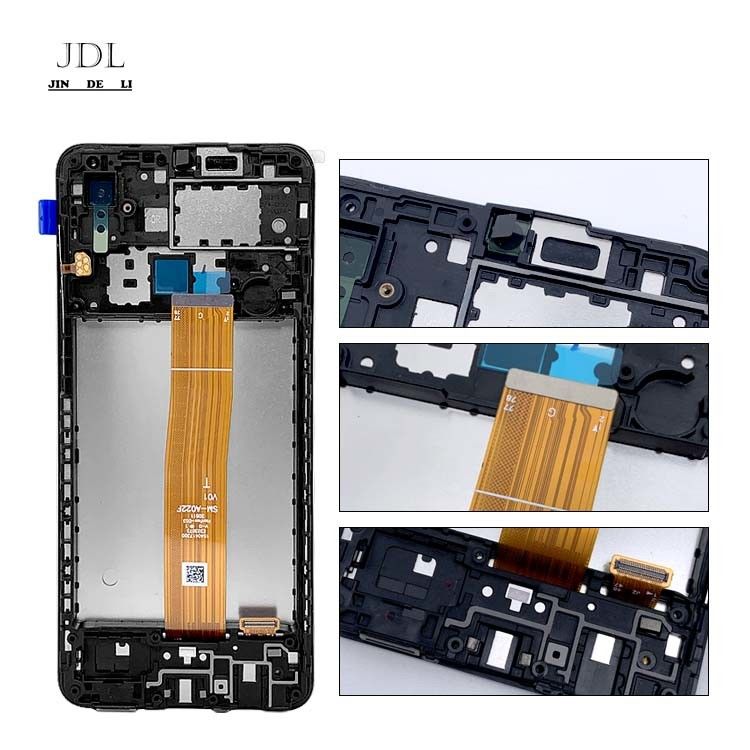 علبة الخدمة المهنية عالية الجودة الأصلية لجهاز LCD A022 Core الهاتف المحمول لجهاز LCD المحمول شاشة لجهاز  A01 Core
