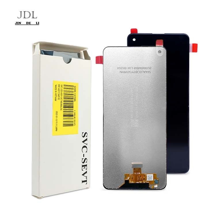 نوع العنصر حزمة خدمة أصلية LCD بدون إطار لشاشة لمس  A21s SM-A217