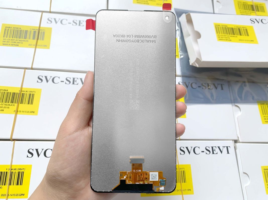 نوع العنصر حزمة خدمة أصلية LCD بدون إطار لشاشة لمس  A21s SM-A217