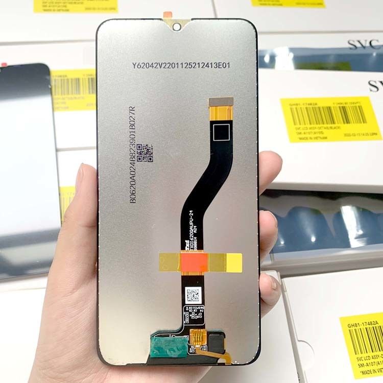 تم اختبارها بنسبة 100٪ من خلال التحكم الصارم A10s شاشة LCD بدون إطار شاشة  شاشة lcd شاشة الهاتف lcd