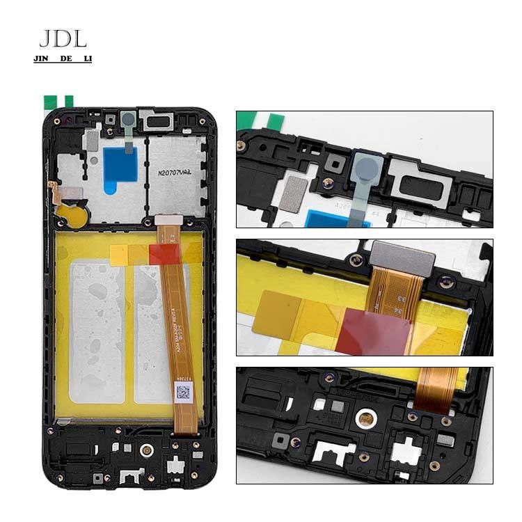 100% أصل هاتف جديد LCD + إطار لل  A20e A202 شاشة شاشة الهاتف المحمول  A10e A102 حزمة خدمة LCDS