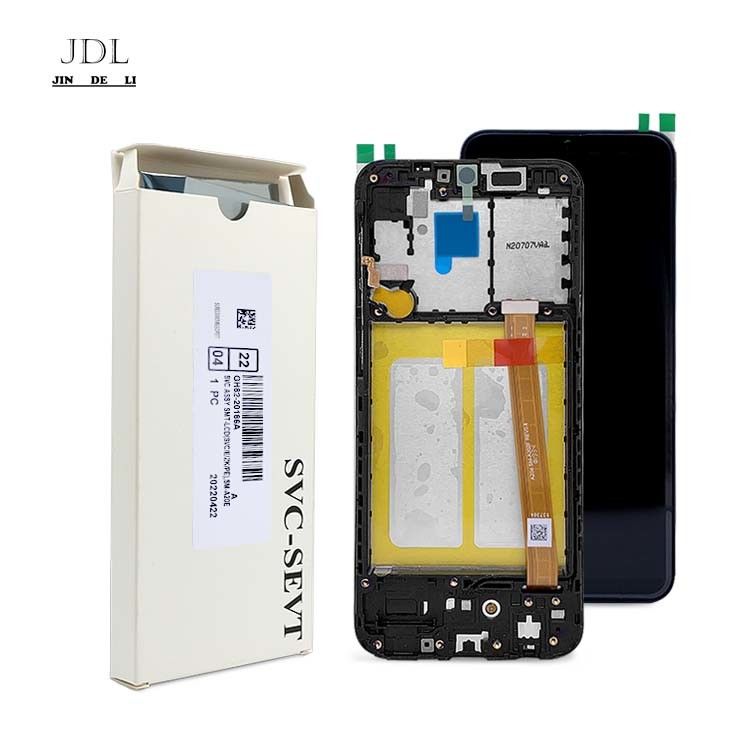100% أصل هاتف جديد LCD + إطار لل  A20e A202 شاشة شاشة الهاتف المحمول  A10e A102 حزمة خدمة LCDS