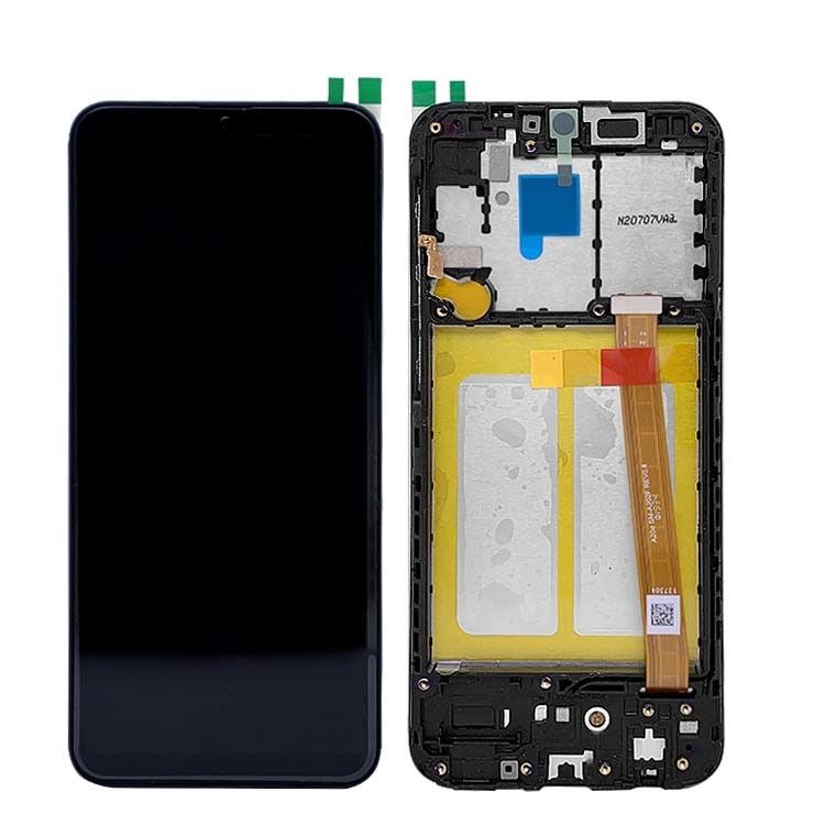 100% أصل هاتف جديد LCD + إطار لل  A20e A202 شاشة شاشة الهاتف المحمول  A10e A102 حزمة خدمة LCDS