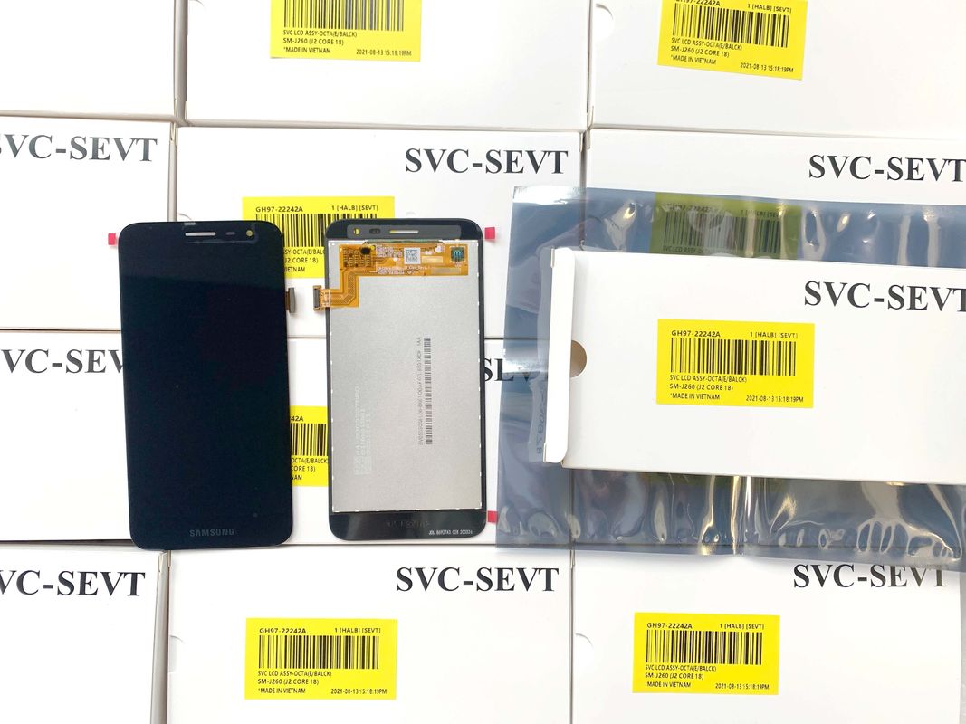 شاشة LCD ذات دقة عالية سامسونج J2 Core لجهاز الهاتف المحمول