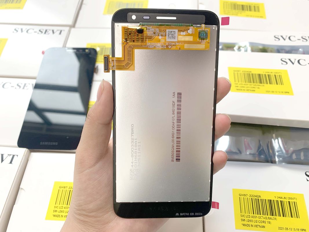 شاشة LCD ذات دقة عالية سامسونج J2 Core لجهاز الهاتف المحمول