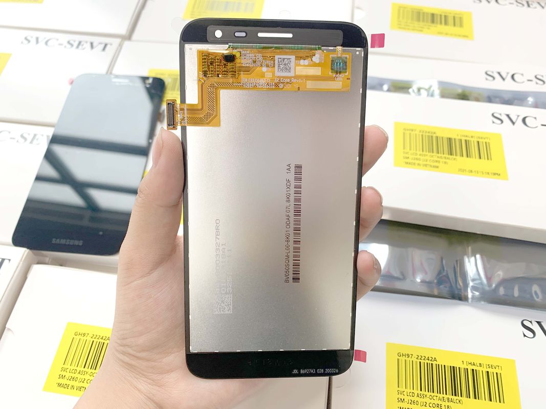 شاشة LCD ذات دقة عالية سامسونج J2 Core لجهاز الهاتف المحمول