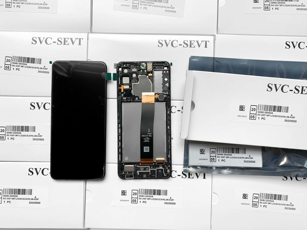 مراقبة صارمة لـ سامسونج A326 A32 LCD 100% تم اختبارها الحد الأدنى للطلب كمية 5 قطع