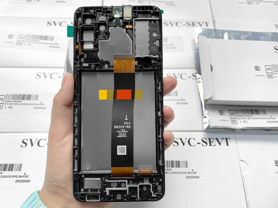 مراقبة صارمة لـ سامسونج A326 A32 LCD 100% تم اختبارها الحد الأدنى للطلب كمية 5 قطع